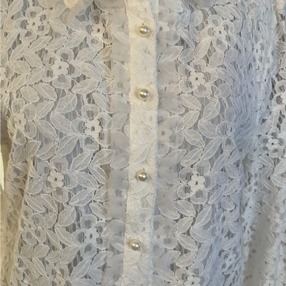 White Lace Dress, Medium size, New with tag - Picture 9 of 12